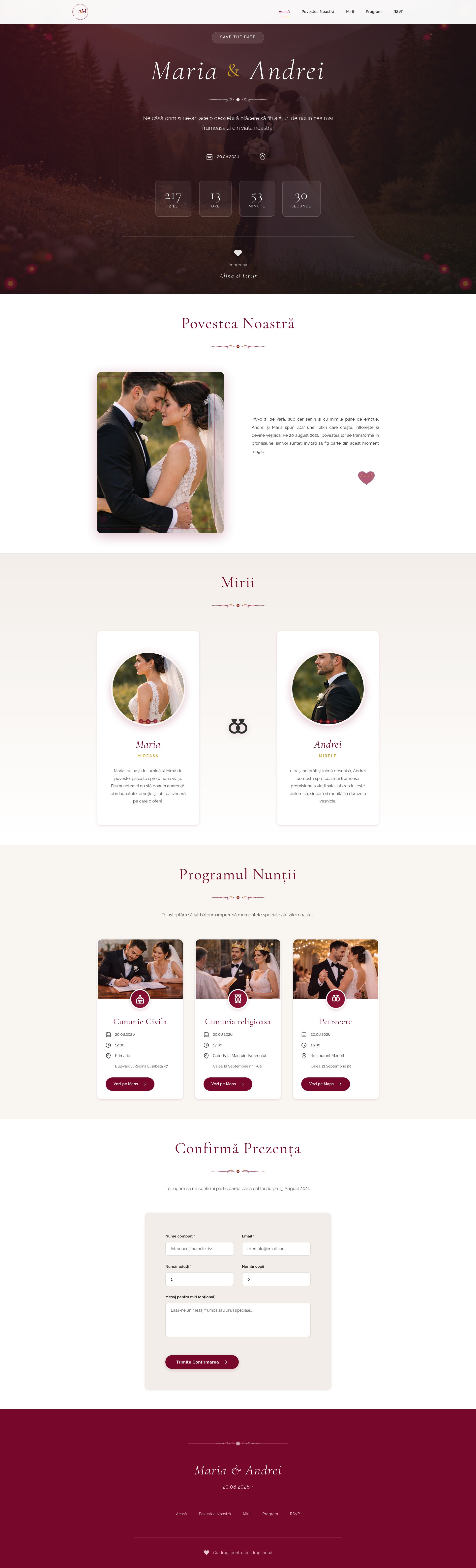 Romantic Floral Red White Black V2