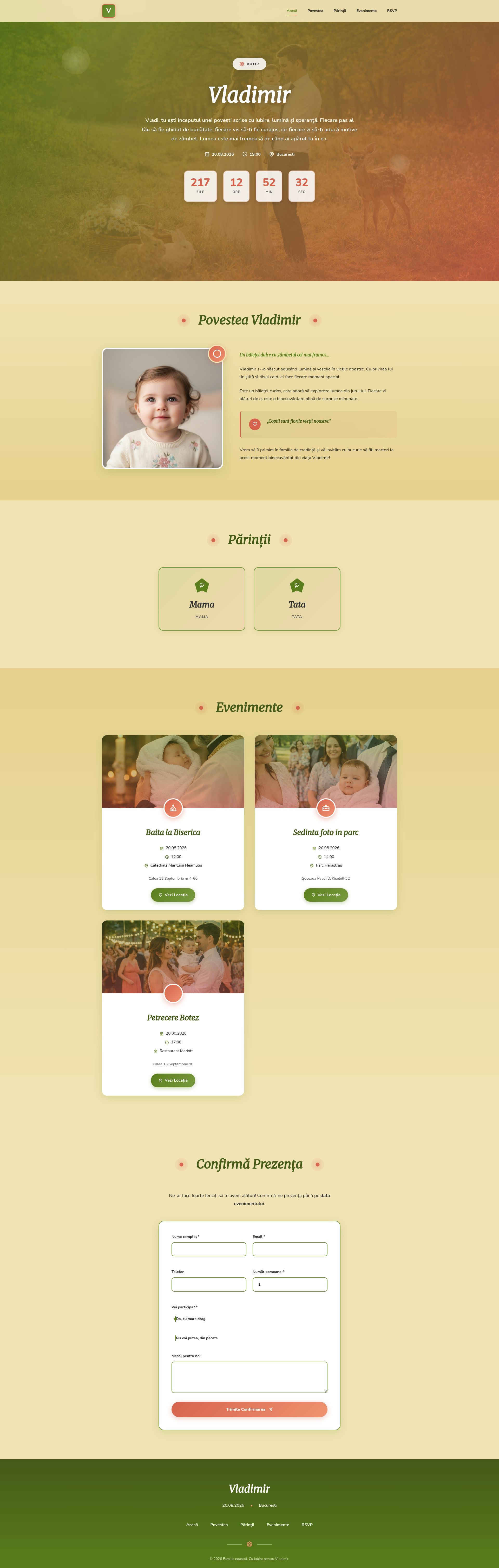 Whimsical Garden Olive & Terracotta